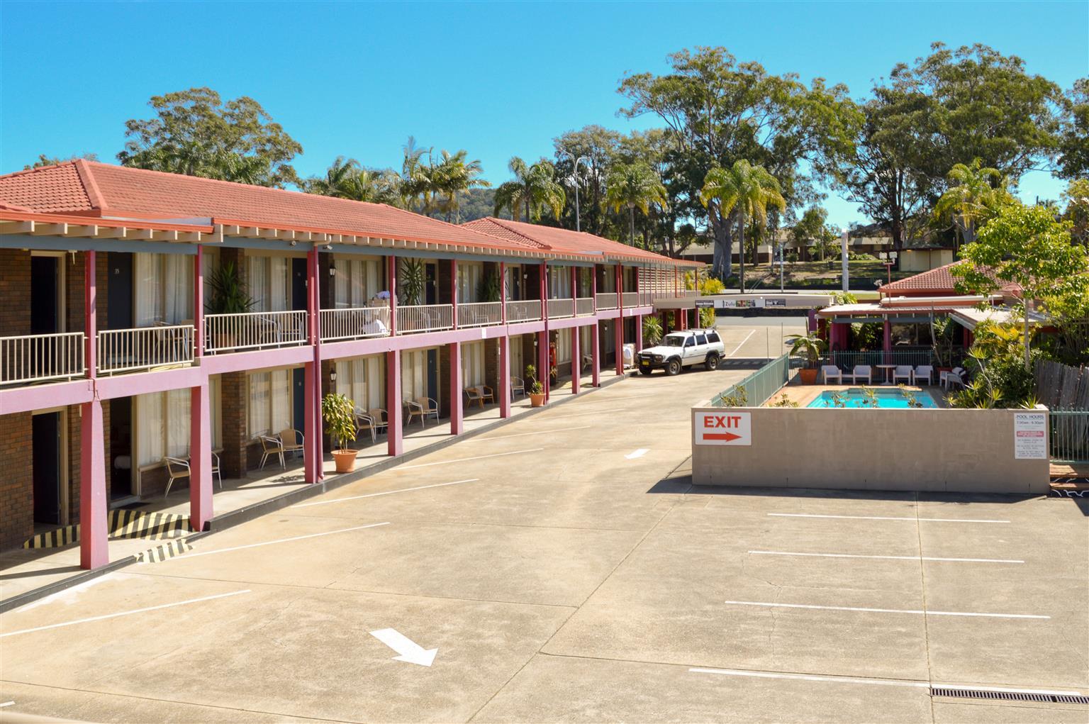 Zebra Motel Coffs Harbour Exterior photo